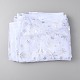 Сетчатая ткань из полиэстера с рисунком снежинки DIY-WH0304-672A-1
