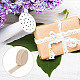 12 ярд хлопковых кружевных лент в форме ромбов DIY-WH0580-03-6