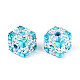 Ручной полимерной глины шариков Rhinestone CLAY-T022-03G-2