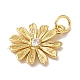 Подвески из латуни и кубического циркония KK-L216-056G-3