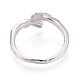 Настройки латунных манжетных колец KK-T076-41P-3
