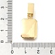 Латунные микро проложить кубического циркония подвески KK-S049-05G-A-3