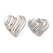 Серьги-гвоздики из нержавеющей стали 304 EJEW-G395-11P