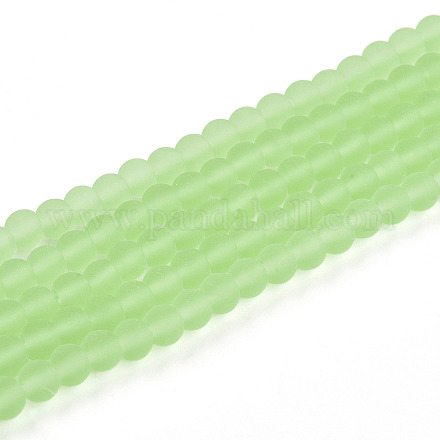 Прозрачные стеклянные бусины GLAA-T032-T4mm-MD17-1