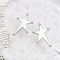Alloy Pendants, Platinum, Star, 36x22mm