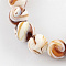 Handmade Lampwork Beads, Round, Chocolate, 14mm, Hole: 1~2mm