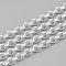 304 Stainless Steel Rolo Chains, Belcher Chain, Unwelded, with Spool, Silver Color Plated, 5x1.5mm, about 32.8 Feet(10m)/roll