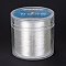 Korean Round Crystal Elastic Stretch Thread, for Bracelets Gemstone Jewelry Making Beading Craft, Clear, 0.4mm, about 437.44 yards(400m)/roll