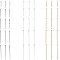 Iron Flat Head Pins, Mixed Color, 16~40x0.7mm