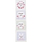 Sealing Label, Picture Stickers with Word Thank You, Letter, 25mm 500pcs/roll