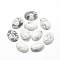 Natural Howlite Cabochons, Oval, 18x13x5mm