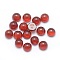 Natural Carnelian Cabochons, Dyed & Heated, Half Round, 4x2~2.5mm