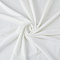 Polyester Elastic Mesh Fabric, Clothing Accessories, White, 914.4x1700x0.1mm