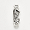 Tibetan Style Alloy Links connectors, Sea Horse, Cadmium Free & Lead Free, Antique Silver, 25.5x8x2.5mm, Hole: 2mm