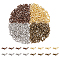 400Pcs 4 Colors Tibetan Style Alloy Beads, Lead Free and Cadmium Free, Bird, Mixed Color, 12x4x3.5mm, Hole: 1mm, 100pcs/color