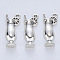 Tibetan Style Alloy Pendants, Cadmium Free & Lead Free, Goblet, Antique Silver, 27x11.5x4.5mm, Hole: 2mm