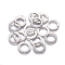 Tarnish Resistant 201 Stainless Steel Links connectors, Ring, Stainless Steel Color, 16x1mm, Hole: 1.4mm