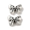 Tibetan Style Alloy Beads, Cadmium Free & Lead Free, Bowknot, Antique Silver, 11x15x5.5mm, Hole: 2mm, about 462pcs/1000g