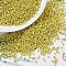 MIYUKI Delica Beads, Cylinder, Japanese Seed Beads, 11/0, (DB0412) Galvanized Yellow, 1.3x1.6mm, Hole: 0.8mm, about 2000pcs/10g