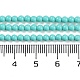Синтетических нитей бирюзовые бусы G-U004-02N-5