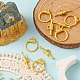 Застежка тоггл из сплава FIND-YW0002-21-5