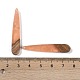 Подвески из смолы и дерева WOOD-F015-01B-3