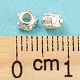Экологичные латунные бусины KK-M257-06S-4