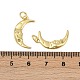 Латунные подвески ZIRC-I044-43G-3