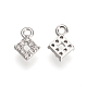 Латунные микро проложить кубического циркония подвески KK-R015-079P-1