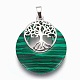 Природные и синтетические Gemstone подвески G-F573-C-3