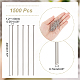 1500 шт. штифты с плоской головкой из нержавеющей стали 304 STAS-PH0004-61-3