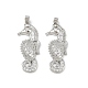 Латунные микро проложить кубического циркония подвески KK-F908-24P-1