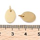 Подвески-бирки из штампованной нержавеющей стали 304 STAS-L022-182G-02-3