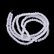 Прозрачные стеклянные бусины GLAA-S031-4mm-13-2