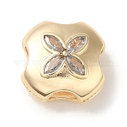 Стеклянные подвески из латуни с покрытием стойки KK-S368-05G