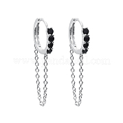S925 серьги-кольца из стерлингового серебра TY5498-6