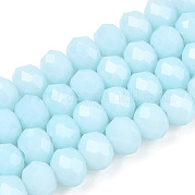 Непрозрачные сплошные цветные стеклянные бусины EGLA-A034-P3mm-D06