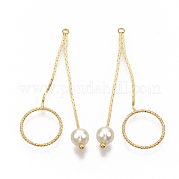Латунные подвески KK-T051-14G-NF