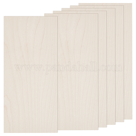 Электрическая басовая панель из неокрашенного дерева WOOD-WH0025-27-1