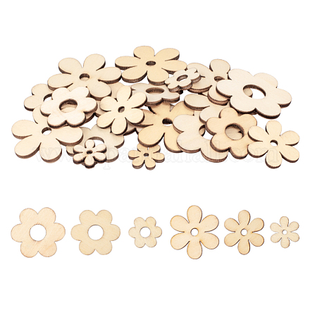 Деревянные кабошоны WOOD-O004-03-1