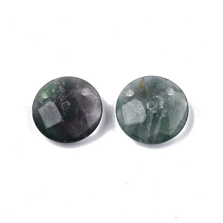Подвески из натурального флюорита G-N326-149B-1