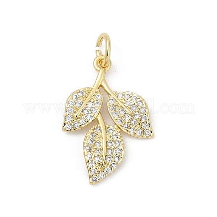Латунные микро проложить кубического циркония подвески KK-U062-25G-1