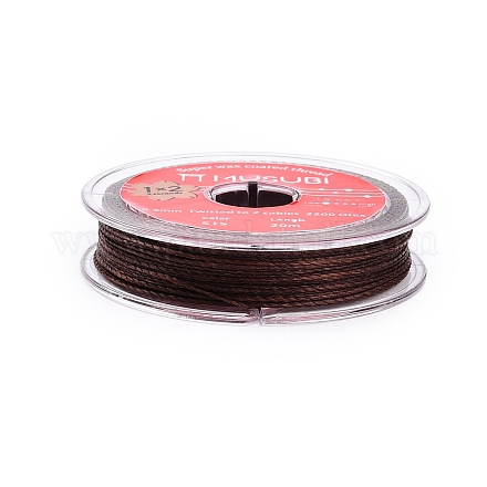 Круглые шнуры из вощеной хлопчатобумажной нити YC-T004-01A-08-1