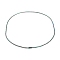Ion Plating(IP) 304 Stainless Steel Ball Chain Necklaces for Women, Rainbow Color, 16.06 inch(40.8cm), bead: 2mm
