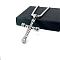 Stainless Steel Hip Hop Cross Pendant Necklaces for Women Men, Stainless Steel Color