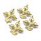 Brass Pendants, Dorje Vajra for Buddha Jewelry, Lead Free & Cadmium Free & Nickel Free, Raw(Unplated), 23.5x23.5x5mm, Hole: 1.5mm