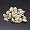 Shell Oval Pendants, Beige, 13~16x9~11x6~8mm, Hole: 1mm, about 860pcs/500g