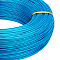 BENECREAT 18 Gauge(1mm) Aluminum Wire 656 Feet(200m) Bendable Metal Sculpting Wire for Beading Jewelry Making Art and Craft Project, DeepSkyBlue
