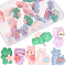 20Pcs Iron Push Pins, Drawing Push Pins, Resin Head Thumbtack, Cute Animal, Frog/Rabbit/Cat, Mixed Color, 23.5~27x15~21x8~10mm