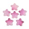 Imitation Candy Food Style Resin Cabochons, Star, Gradient Color, Flamingo, 17x17.5x6mm